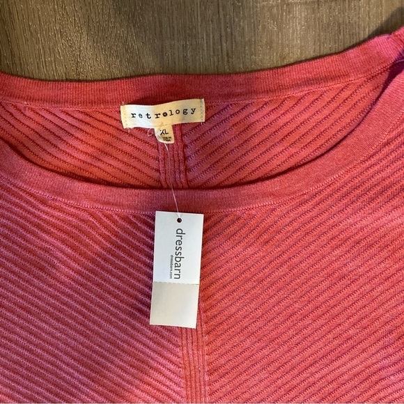 NWT Retrelogy Pink Sweater XL - Picture 2 of 11